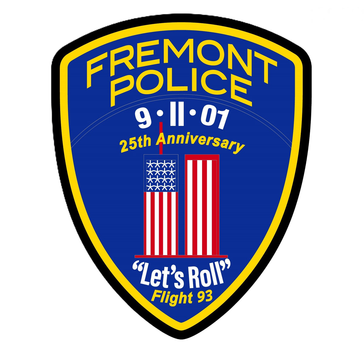 9/11 Shoulder Patch (25th Anniversary Edition)
